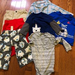 12 mos and 12-18month long sleeve and pants bundle